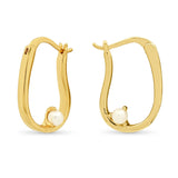TAI JEWELRY | Dali Pearl Hoop | Earrings |