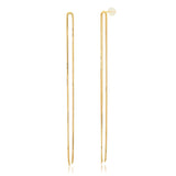 TAI JEWELRY | Double Chain Linear Earrings | Earrings |