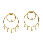 TAI JEWELRY | Double Circle Posts | Earrings |