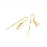 TAI JEWELRY Earrings Moonstone Droplet Threader