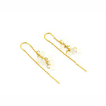 TAI JEWELRY Earrings Moonstone Droplet Threader