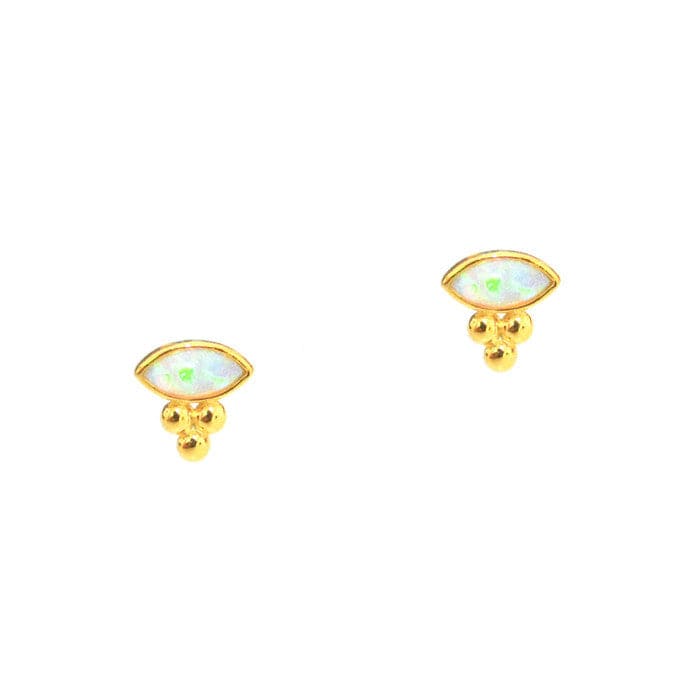 TAI JEWELRY | East-West Opal Studs | Earrings |