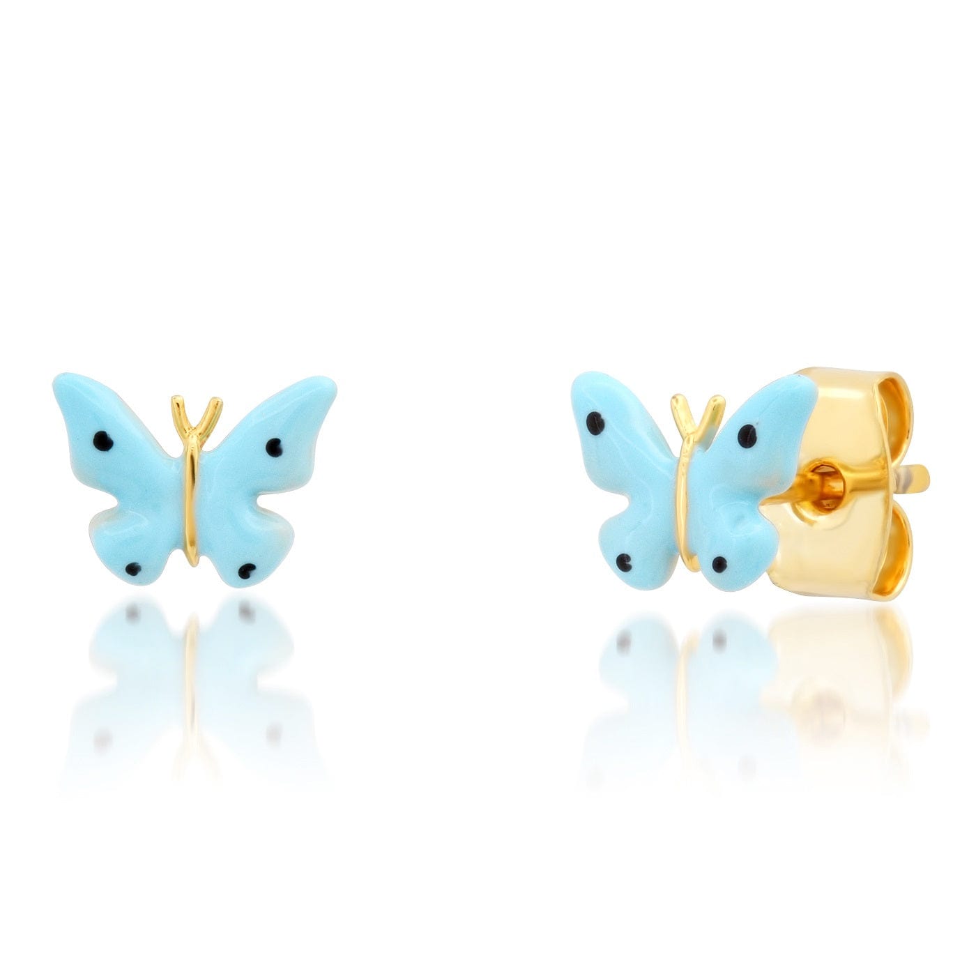 TAI JEWELRY | Enamel Butterfly Studs | Earrings |