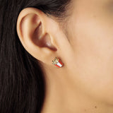 TAI JEWELRY | Enamel French Fry Studs | Earrings |