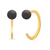 TAI JEWELRY | Enamel Stud Huggie | Earrings |