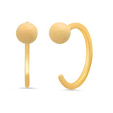 TAI JEWELRY | Enamel Stud Huggie | Earrings |