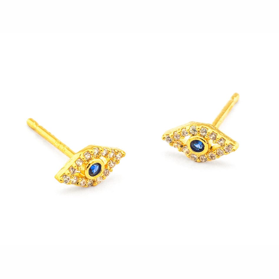 TAI JEWELRY Earrings Gold Evil Eye Earrings