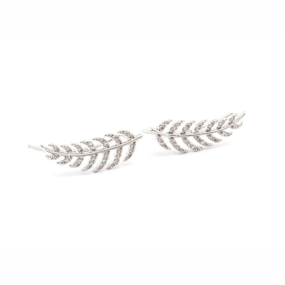 TAI JEWELRY | Feather Ear Climber | Earrings |
