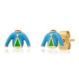 TAI JEWELRY | Festive Sweater Enamel Studs | Earrings |