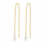 TAI JEWELRY | Floating Gem Drop Threaders | Earrings |