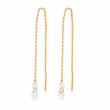 TAI JEWELRY | Floating Gem Drop Threaders | Earrings |