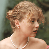 TAI JEWELRY Earrings Flower Studs with Pearl Center