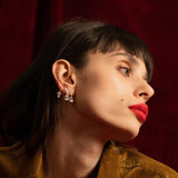 TAI JEWELRY Earrings Freshwater Pearl and CZ Drop Earrings