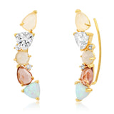 TAI JEWELRY Earrings OPAL Gemma Ear Crawler