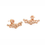 TAI JEWELRY Earrings ROSE GOLD Glinda Ear Jackets