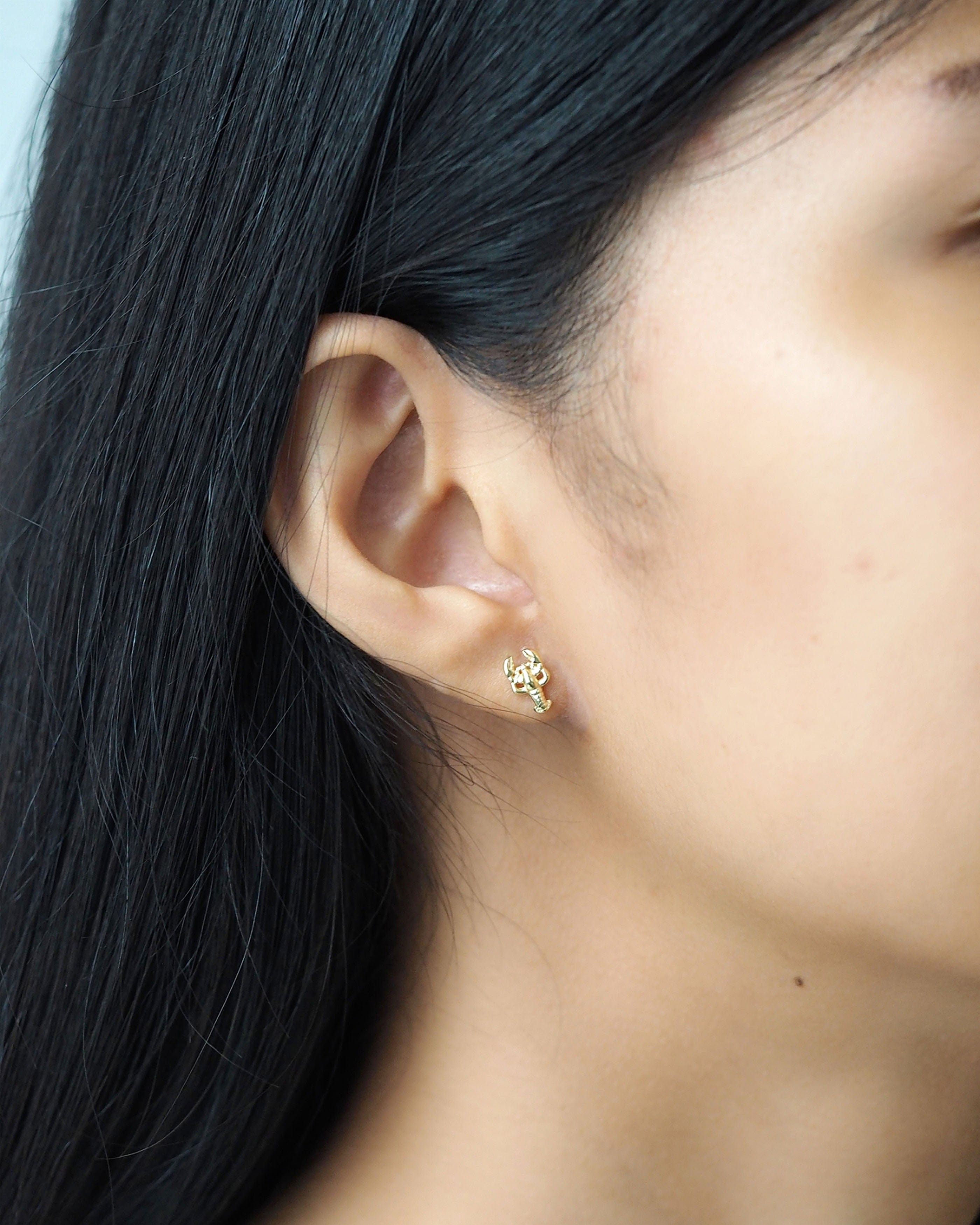 TAI JEWELRY | Gold Lobster Earrings | Earrings |