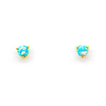 TAI JEWELRY | Blue Opal Stud | Earrings |