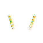 TAI JEWELRY Earrings Gold Vermeil White Opal Ear Climber