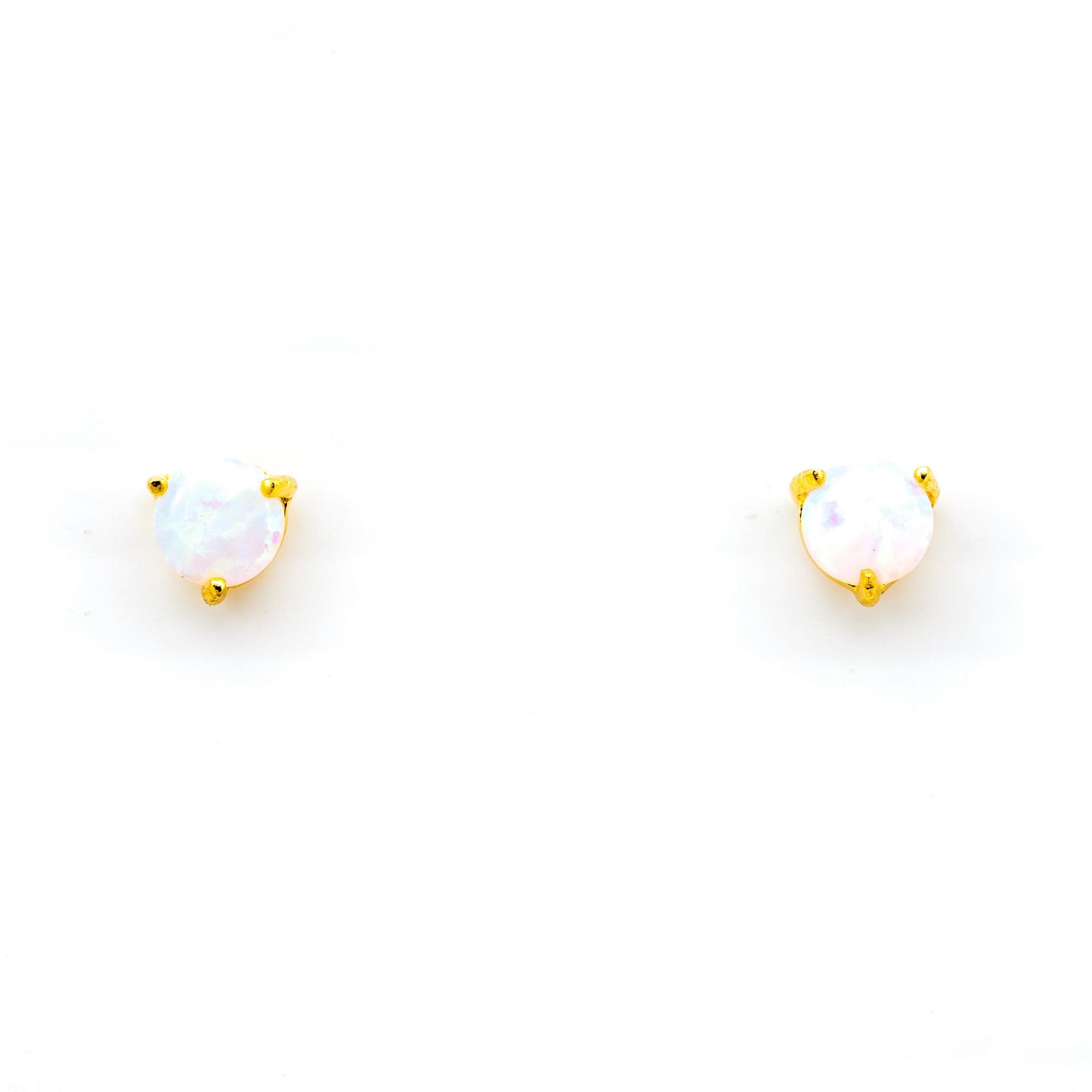 TAI JEWELRY | White Opal Stud | Earrings |