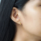 TAI JEWELRY | Hammered Chain Link Earrings | Earrings |