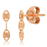 TAI JEWELRY | Hammered Chain Link Earrings | Earrings |