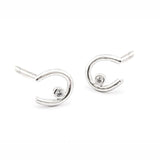 TAI JEWELRY | Horseshoe CZ Earrings | Earrings |