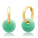 TAI JEWELRY | Jade Huggies | Earrings |