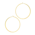 TAI JEWELRY Earrings Gold Large Hoop Earrings
