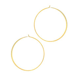 TAI JEWELRY Earrings Gold Large Hoop Earrings