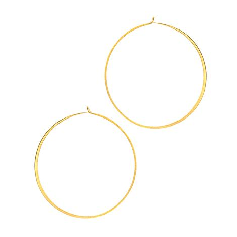 TAI JEWELRY Earrings Gold Large Hoop Earrings