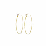 TAI JEWELRY | Large Hoop Earrings With Stud | Earrings |