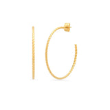 TAI JEWELRY | Large Open Twist Hoops | Earrings |