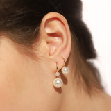 TAI JEWELRY | Large Pearl Fishhook Earring | Earrings |