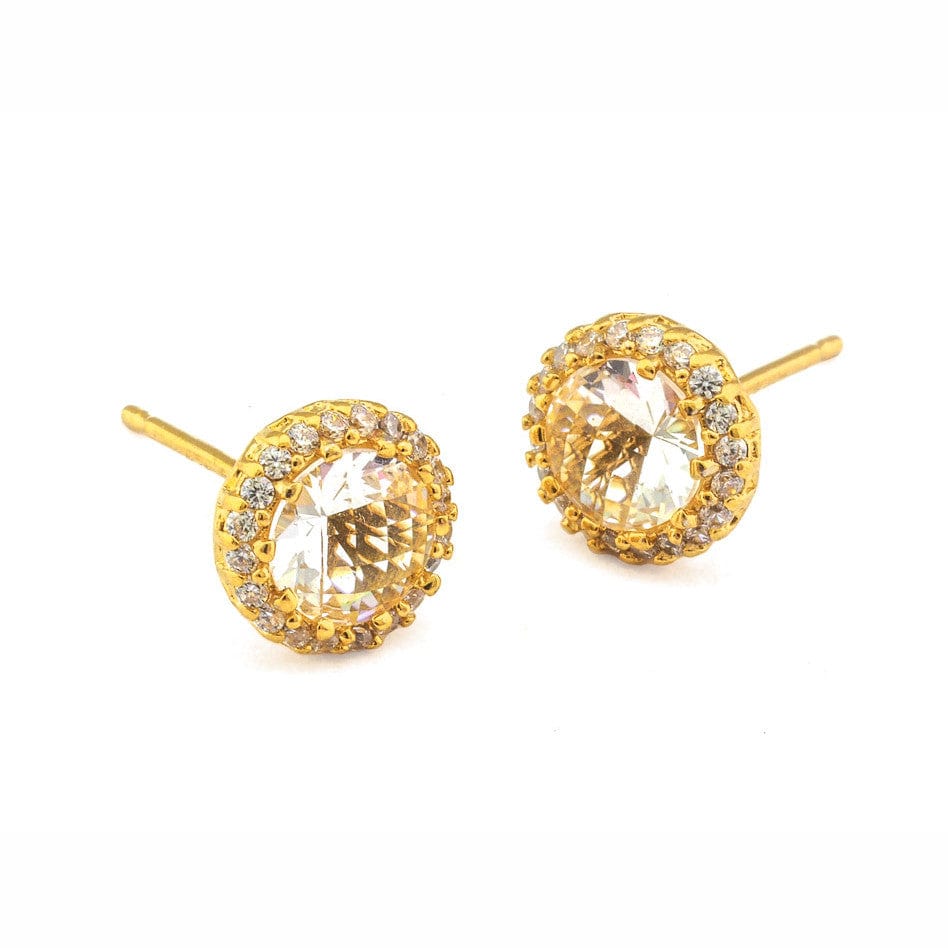 TAI JEWELRY | Large Rhinestone Post Earring | Earrings |