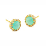 TAI JEWELRY | Large Rhinestone Post Earring | Earrings |