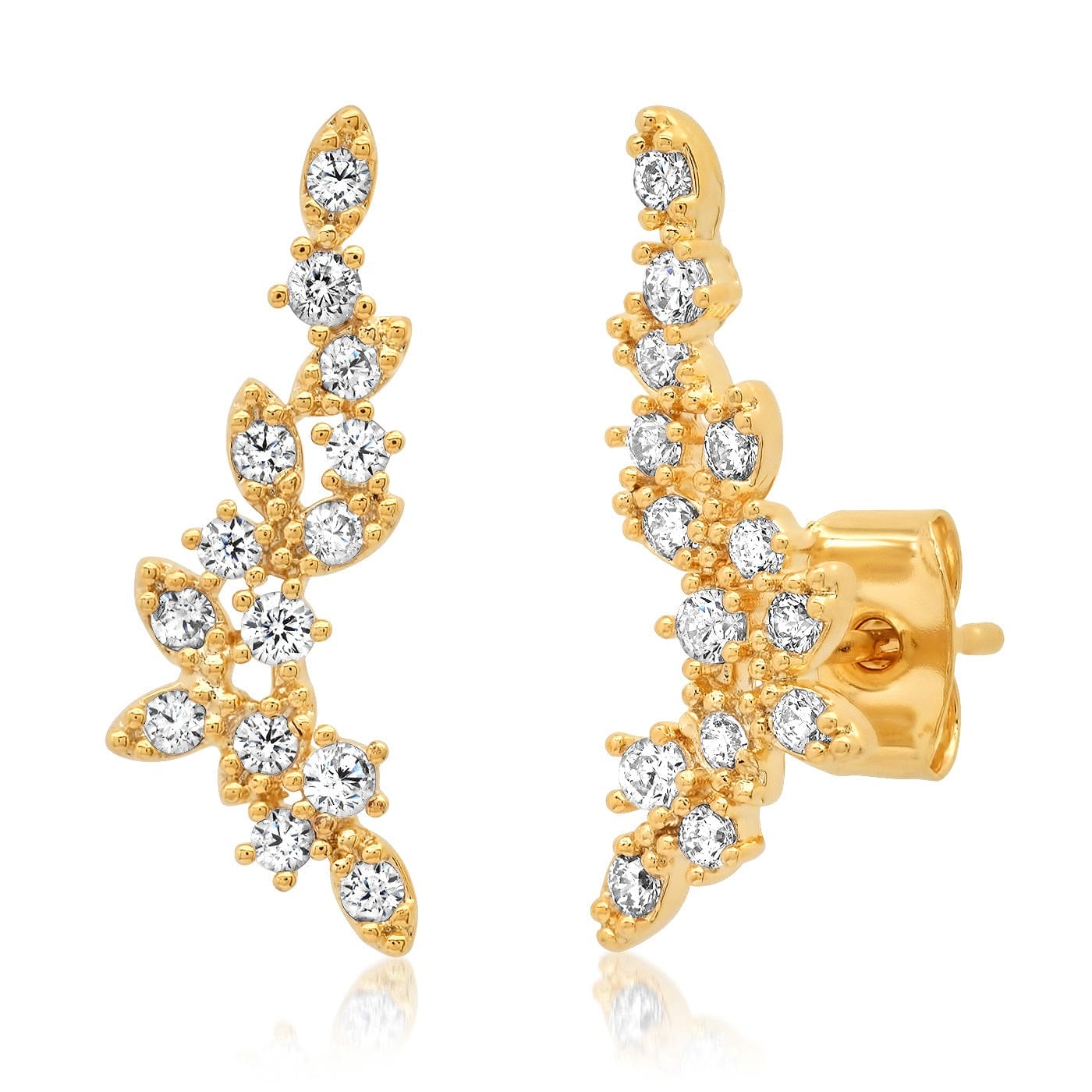 TAI JEWELRY Earrings Laurel Ear Climbers