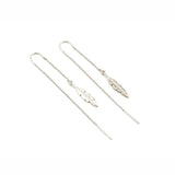 TAI JEWELRY Earrings Leaf Threader Earring