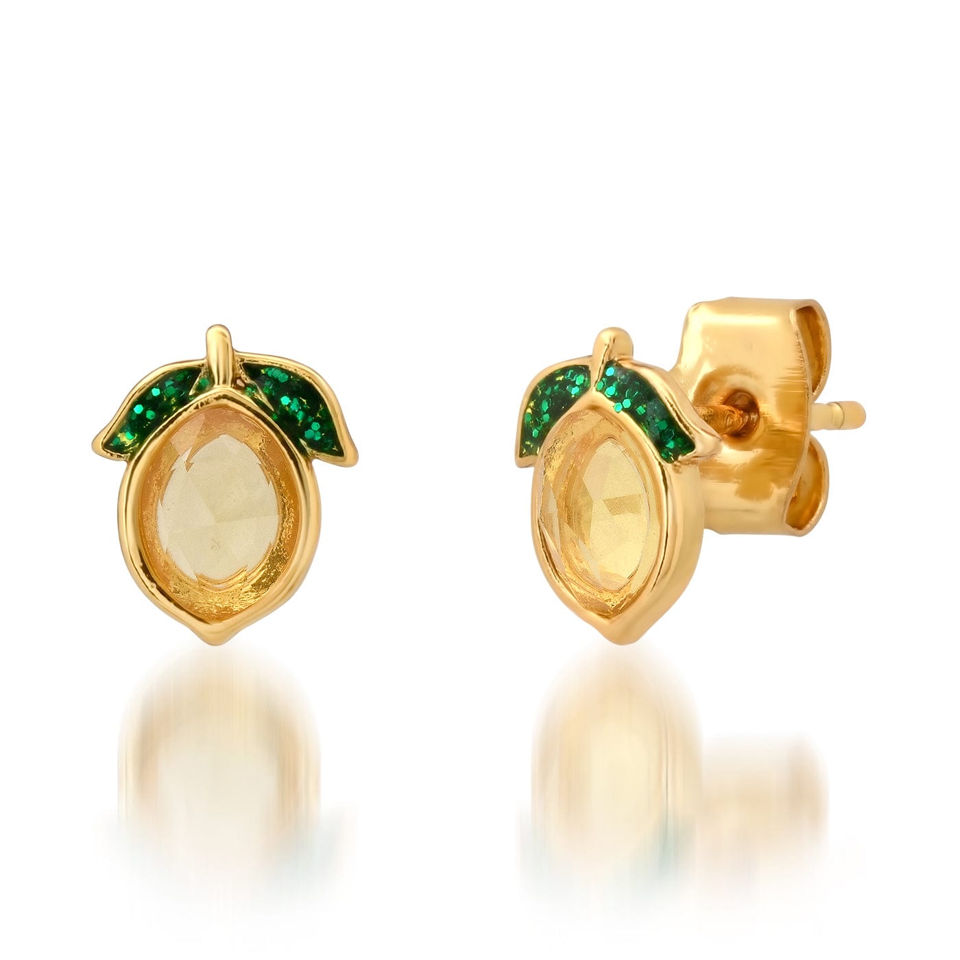 TAI JEWELRY | Lemon Citrine Stud Earrings | Earrings |