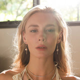 TAI JEWELRY | Linked Pearl Drop Earrings | Earrings |