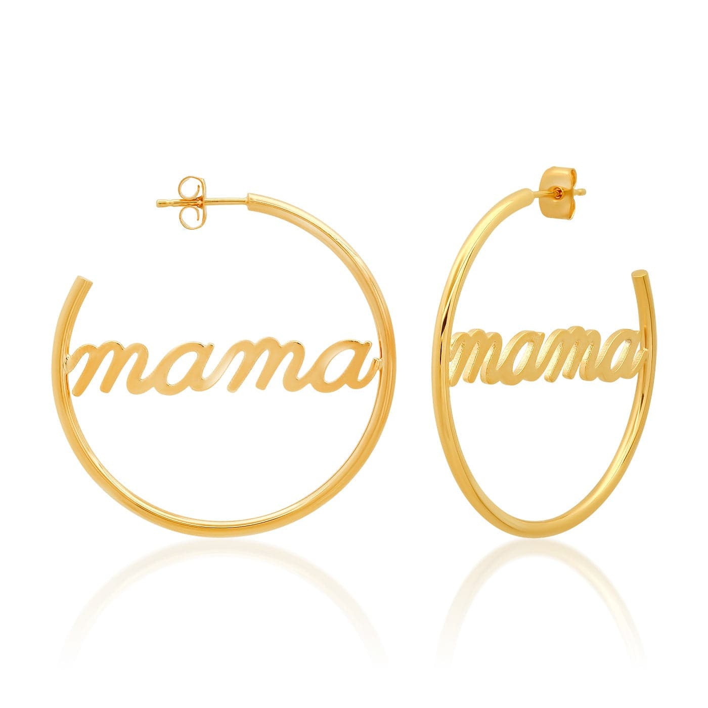 TAI JEWELRY Earrings Mama Hoops