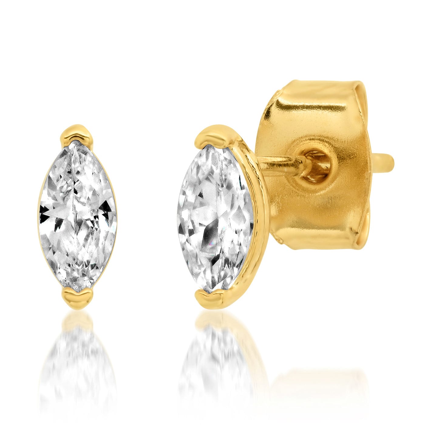 TAI JEWELRY Earrings Marquis Stud
