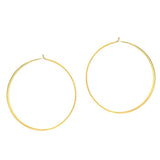 TAI JEWELRY | Flat Hoop | 33MM | Earrings |