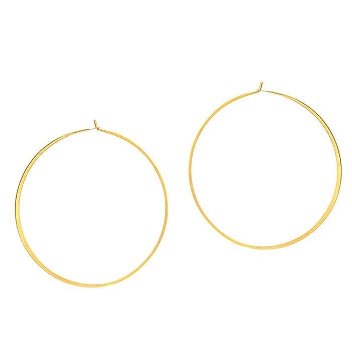 TAI JEWELRY | Flat Hoop | 33MM | Earrings |