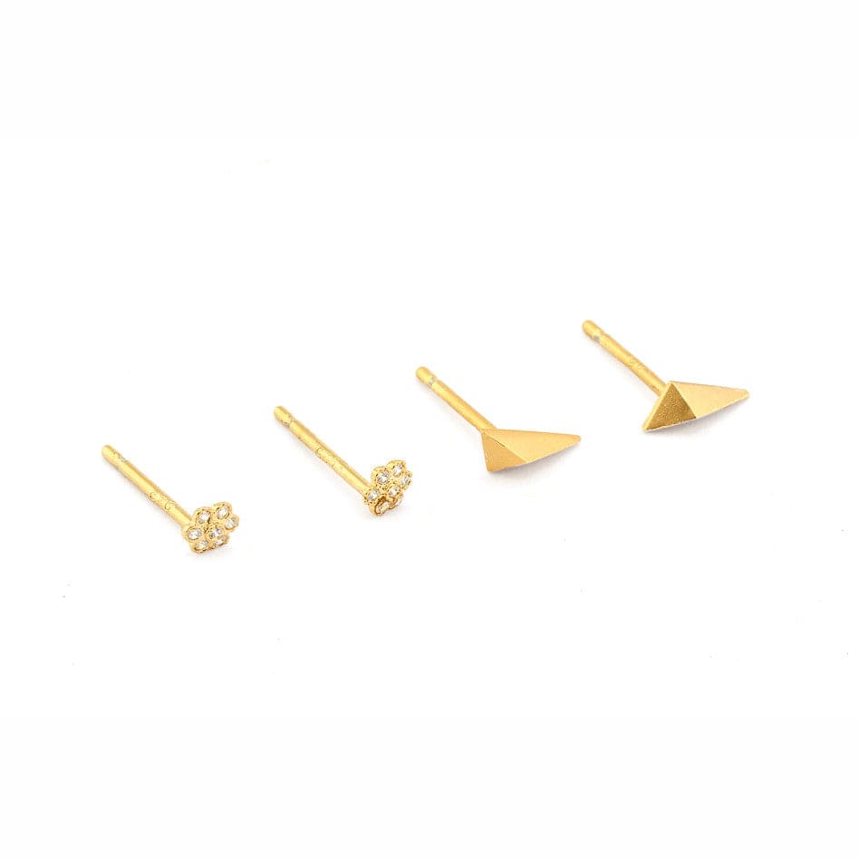 TAI JEWELRY Earrings Mini Flower Set Of 2 Earrings