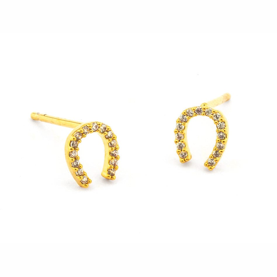 TAI JEWELRY | Mini Horseshoe Earrings | Earrings |
