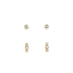 TAI JEWELRY | Mini Pearl Set Of 2 Earrings | Earrings |