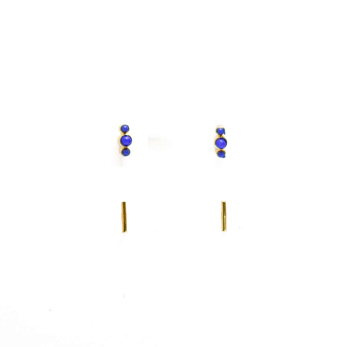 TAI JEWELRY Earrings LAPIZ Mini Stick Set Of 2 Earrings