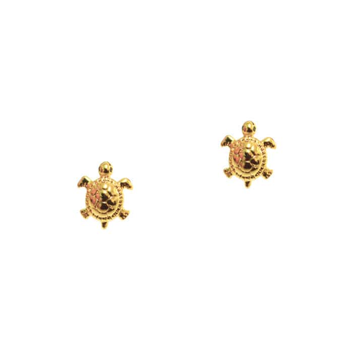 TAI JEWELRY | Mini Turtle Stud Earrings | Earrings |