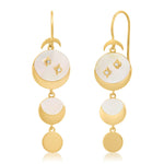 TAI JEWELRY Earrings Mother Moon Phase Drop Earrings