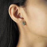 TAI JEWELRY | Neutral Cluster Studs | Earrings |